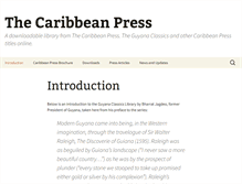 Tablet Screenshot of caribbeanpress.org